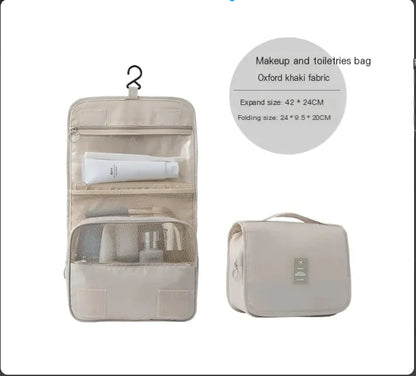 Chic Travel Makeup Organizer