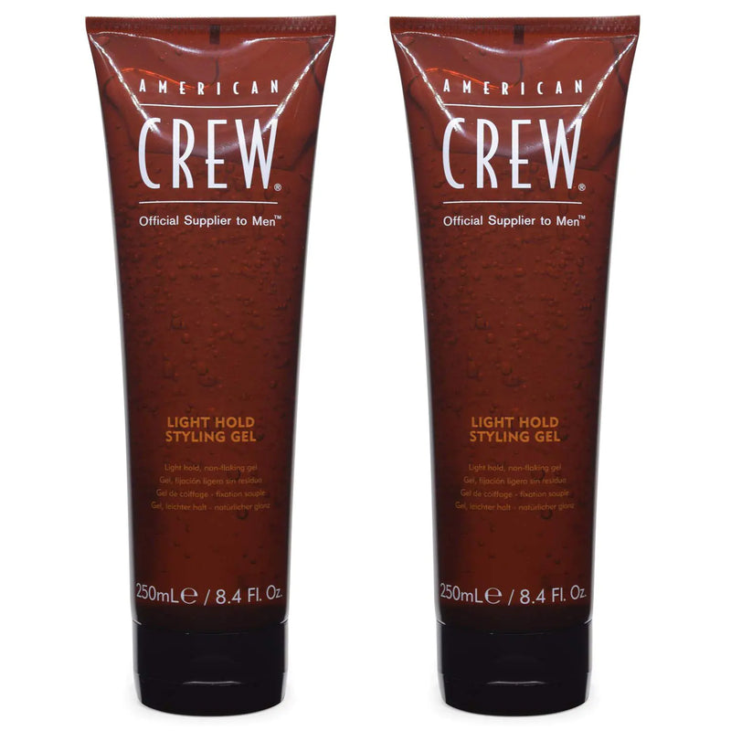 AMERICAN CREW Classic Light Hold Styling Gel 250ml / 8.45fl.oz. (Pack of 2)