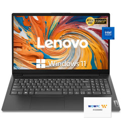 Lenovo New V15 Business Laptop | 15.6" FHD Anti-Glare Display | Intel Celeron 2-core Processor & UHD Graphics | 16GB RAM 1TB SSD | Ethernet RJ-45 | Webcam | Windows 11 Pro | w/WOWPC Recovery USB