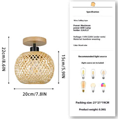 Bamboo Glow Lamp