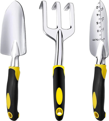 3-Piece Heavy-Duty Gardening Tool Set