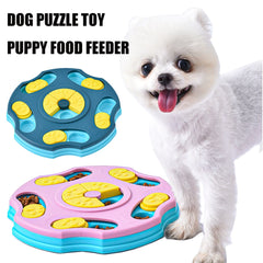 Interactive Pet Dog Bowl – Food Searching & Chewing Toy