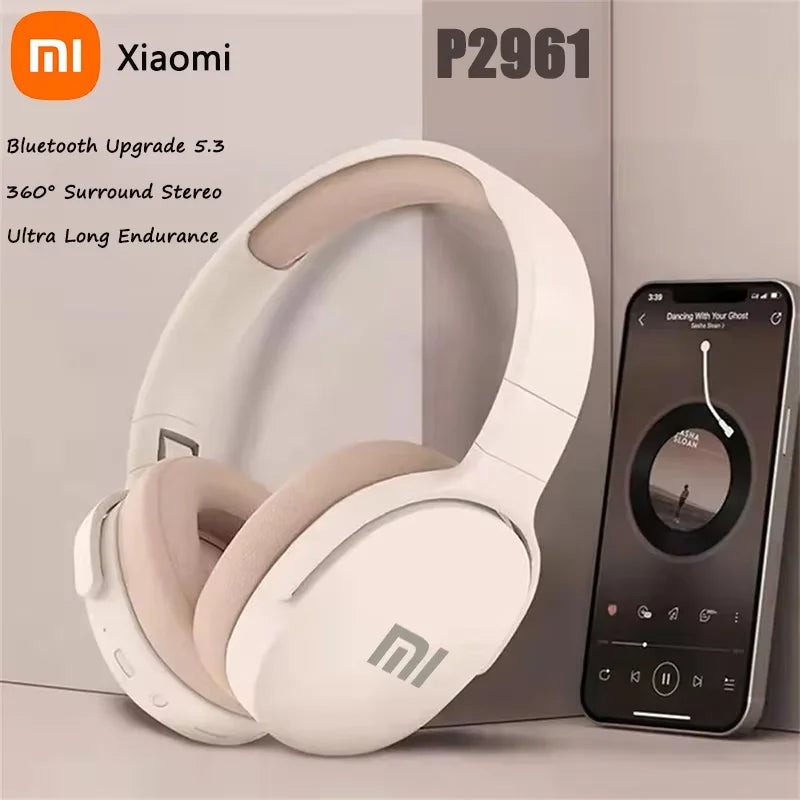 Xiaomi Original P2961 Wireless Headphones Bluetooth 5.3 Earphone For Samsung iPhone Stereo HIFI Headset Game Earbuds With Mic