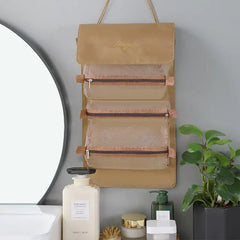 Chic Travel Makeup Organizer