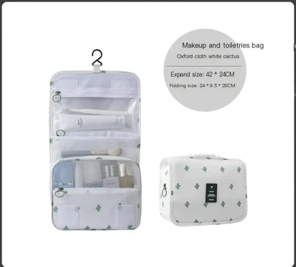 Chic Travel Makeup Organizer