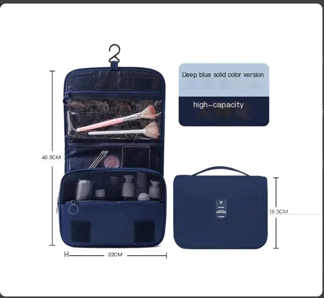 Chic Travel Makeup Organizer