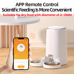 4L Automatic Pet Feeder Cat Food Dispenser