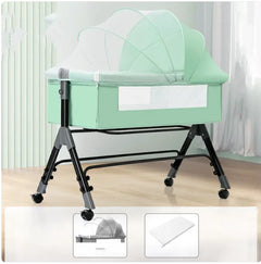 Portable 3-in-1 Baby Folding Cradle Bed