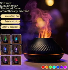 Small Colorful Flame Aroma Diffuser