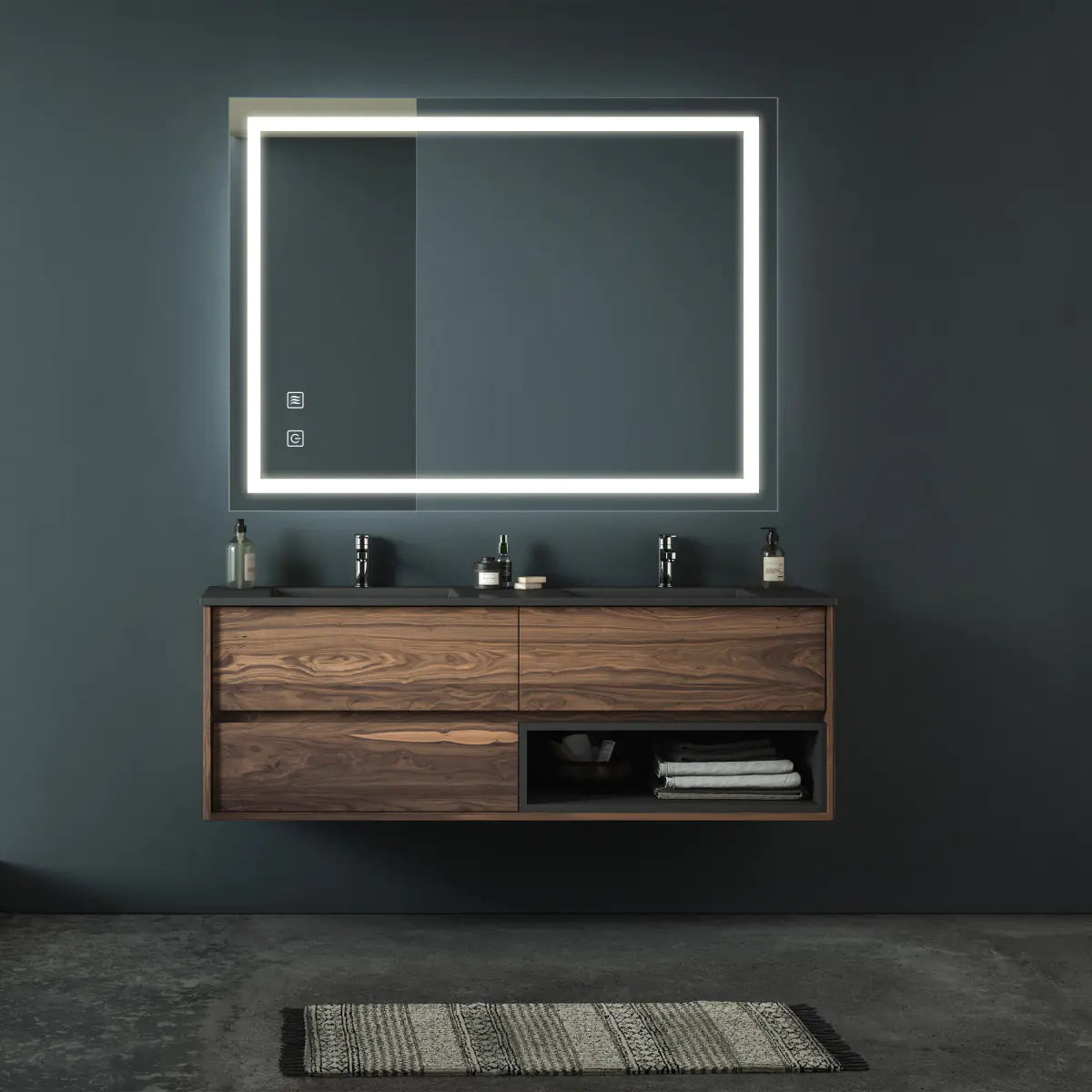 32x24 Inch LED Premium Vanity Mirror