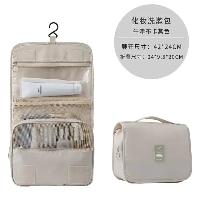 Chic Travel Makeup Organizer