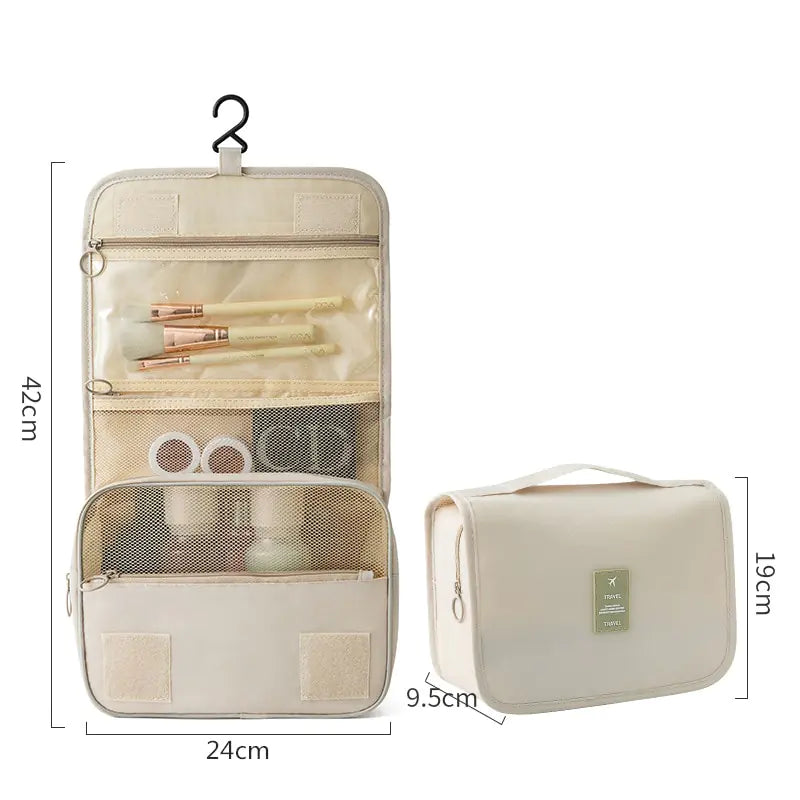 Chic Travel Makeup Organizer