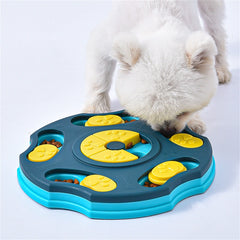 Interactive Pet Dog Bowl – Food Searching & Chewing Toy