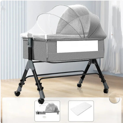 Portable 3-in-1 Baby Folding Cradle Bed