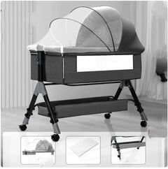 Portable 3-in-1 Baby Folding Cradle Bed