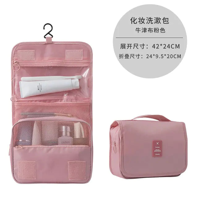 Chic Travel Makeup Organizer