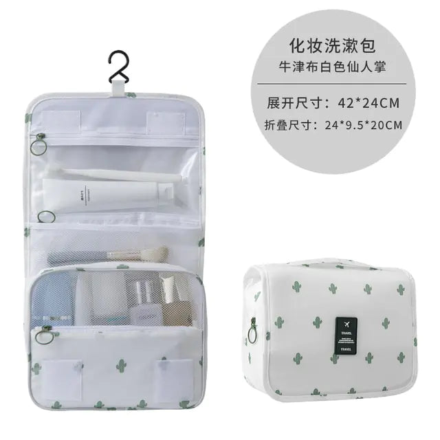 Chic Travel Makeup Organizer